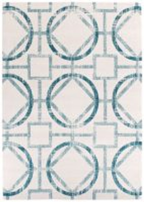  Spectrum Collection OVERLOCK | Ivory/Turquoise 