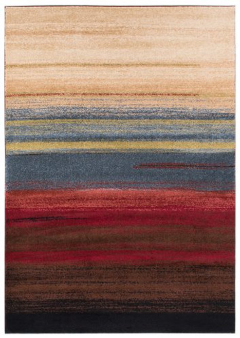 SUNSET | Beige/Burgundy