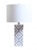 Diamond Pattern Table Lamp