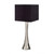 Black & Nickle Table Lamp