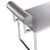 Serena Silver Satin Bench