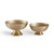 Champagne Gold Decorative Bowls Set of 2