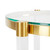 Paloma Gold End Table
