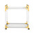 Esme Gold Bar Cart