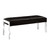 JENNER BLACK VELVET STEEL BENCH
