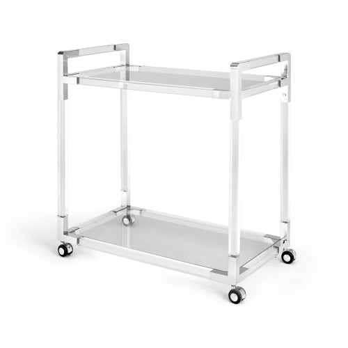 Esme Silver Bar Cart