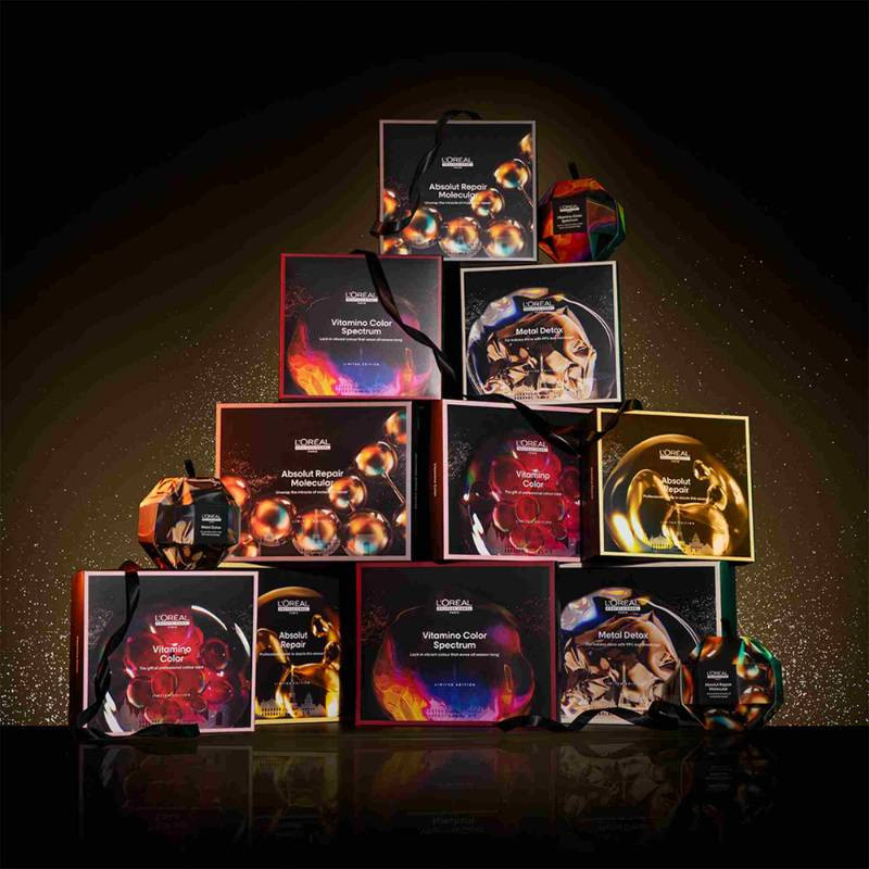 L'Oreal Professionnel Metal Detox Trio Christmas Gift Set 2025