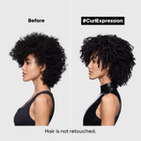 L'Oreal Professionnel Curl Expression Long-Lasting Leave in Moisturiser 200ml Before/After
