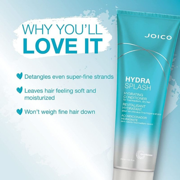 Joico HydraSplash Hydrating Conditioner 250ml about
