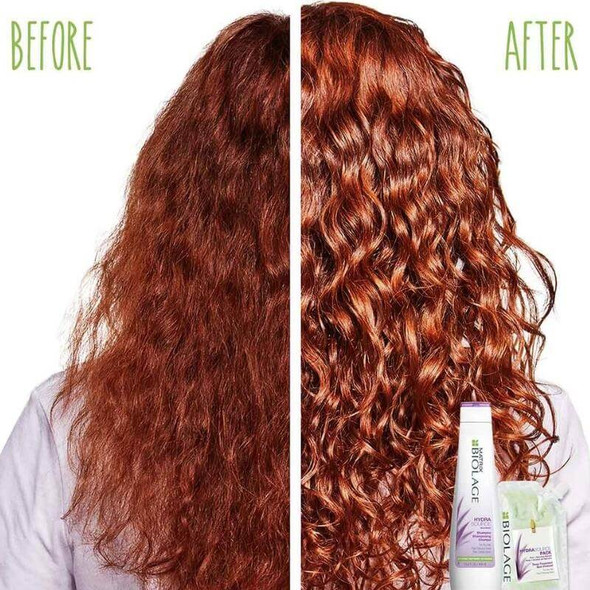 Biolage Hydrasource Shampoo 250ml before/after