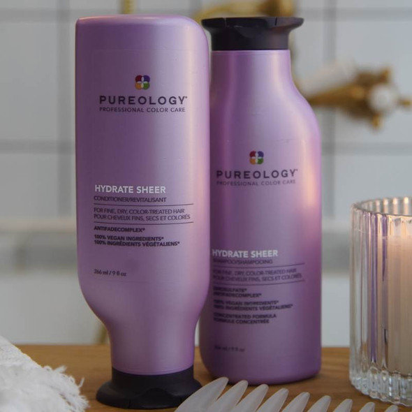 Pureology Hydrate Sheer Shampoo / Conditioner Live