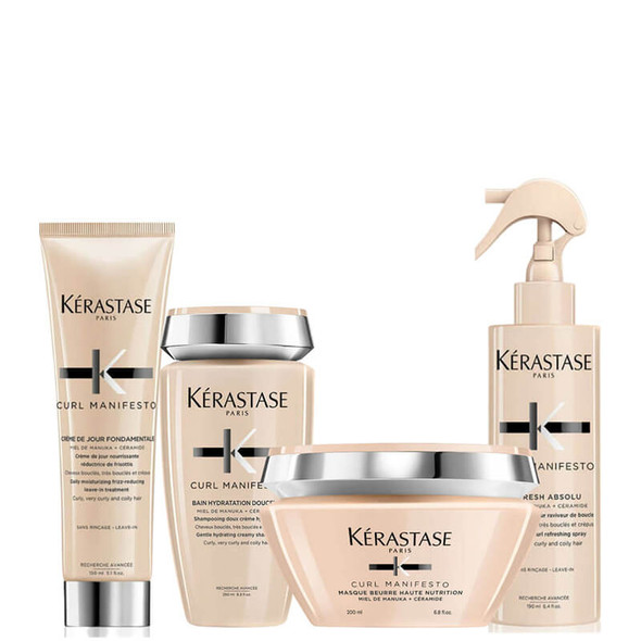 Kerastase Curl Manifesto Very Curly Hair Routine