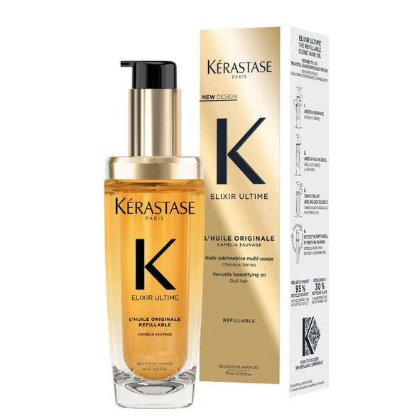 Kérastase Elixir Ultime Hair Oil L'Huile Originale Refillable 75ml