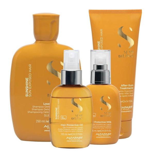 Alfaparf Semi Di Lino Sunshine- The Full Routine Bundle 