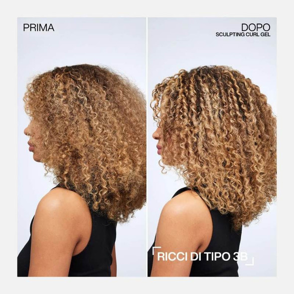 Redken Sculpting Curl Gel 250ml before/after