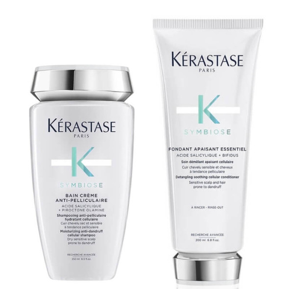 Kérastase Symbiose Anti-Dandruff Cleanse and Condition Duo for Dry Scalps