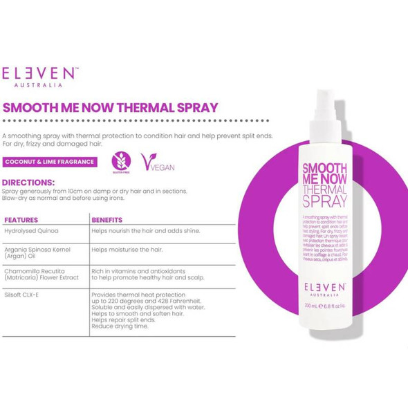 Eleven Smooth Me Now Thermal Spray 200ml Lifestyle 