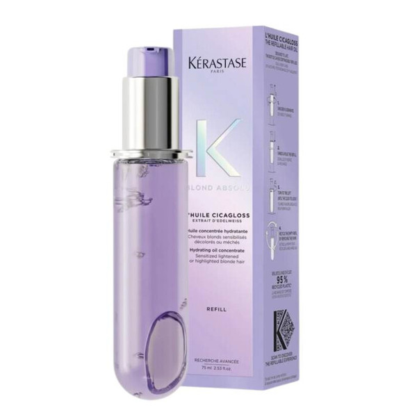Kerastase Blond Absolu Huile Cicaextreme Hair Oil 75ml Refill