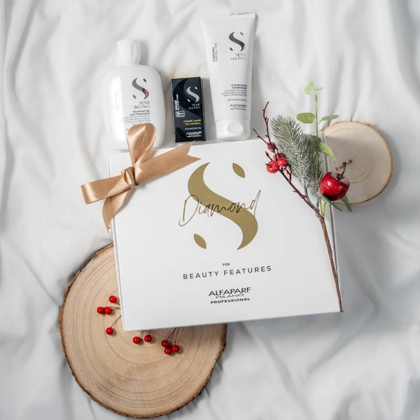 Alfaparf Semi Di Lino Diamond Christmas Gift Set 2024 Live