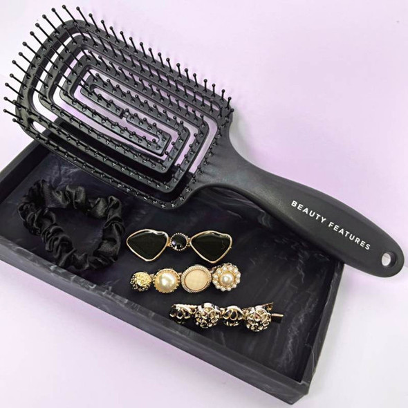 Alfaparf Moisture Shampoo & Conditioner Duo with FREE Detangling Hairbrush