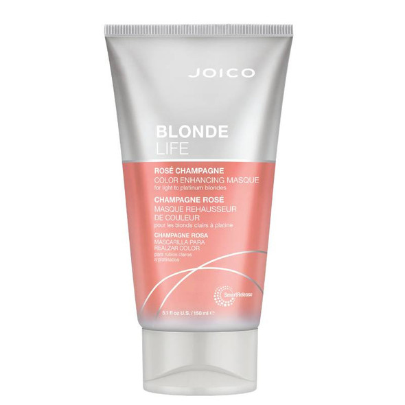 Joico Blonde Life Colour Enhancing Mask 150ml - Rose Champagne