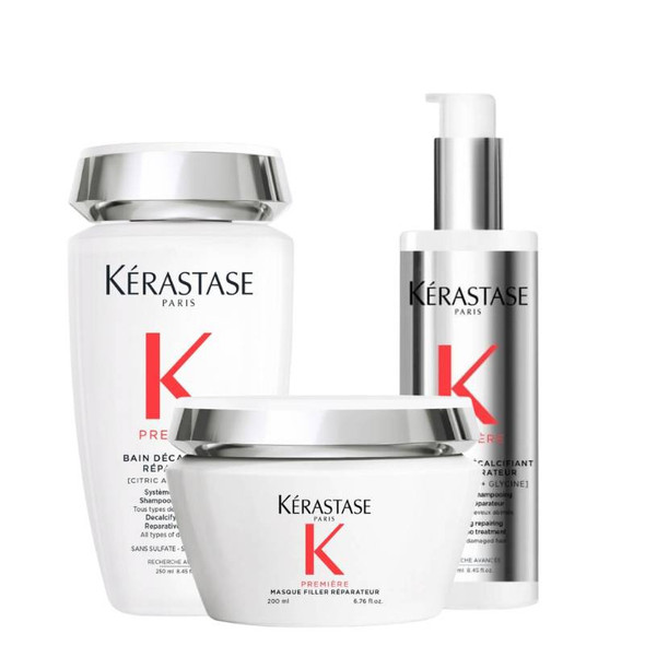 Kerastase Premiere Pre Shampoo, Shampoo & Mask Bundle