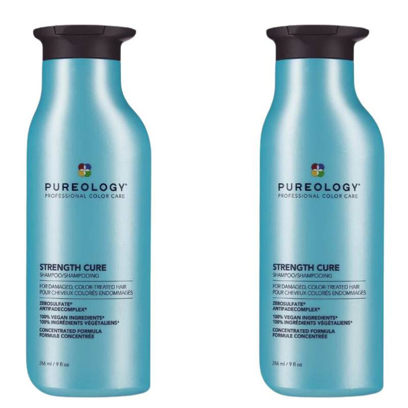 Pureology Strength Cure Shampoo 266ml Duo
