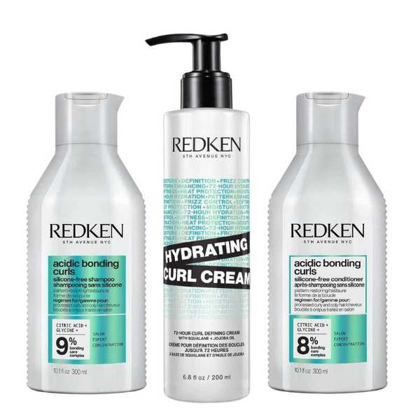 Redken Acidic Bonding Curls Curl Defining Trio