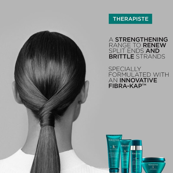 Kérastase Resistance Therapiste Shampoo, Masque and Serum Trio Lifestyle 1