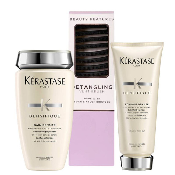 Kérastase Densifique Shampoo & Conditioner With FREE Vent Hairbrush