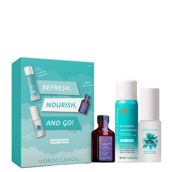 Moroccanoil Refresh, Nourish and Go Kit - Light