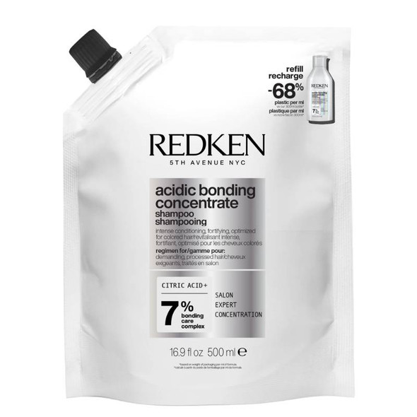 Redken Acidic Bonding Concentrate Shampoo Refill Pouch 500ml