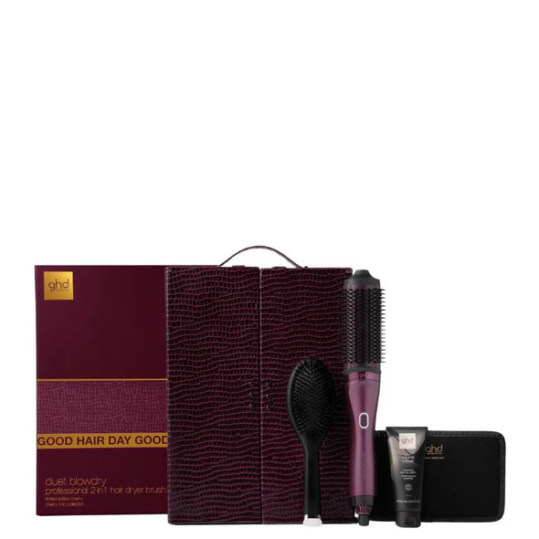 GHD Platinum+ Cherry Chic Gift Set  With FREE Bag & Paddle Brush