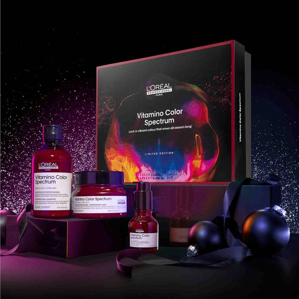 L'Oreal Professionnel Vitamino Color Spectrum Trio Christmas Gift Set 2025 2