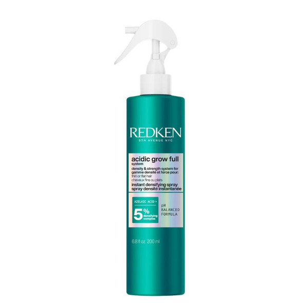Redken Acidic Grow Full System Instant Densifying Spray for Thin Hair, Strengthens & Thickens, 200ml