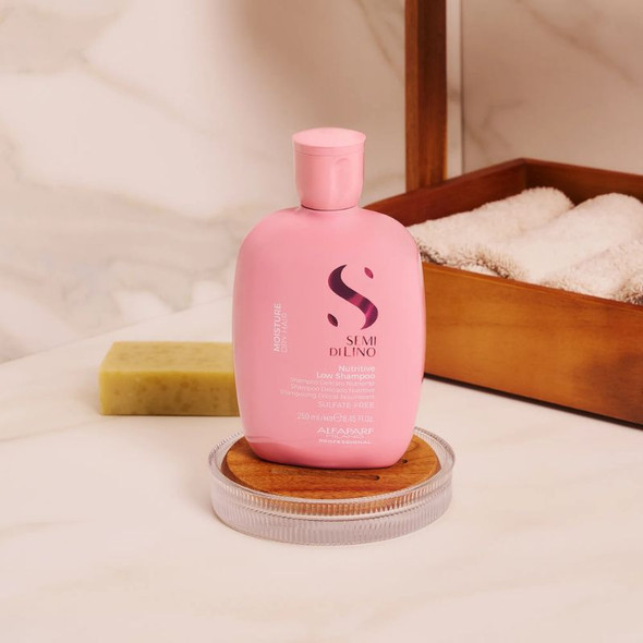 Alfaparf Semi Di Lino Moisture Nutritive Shampoo and Mask Duo 2