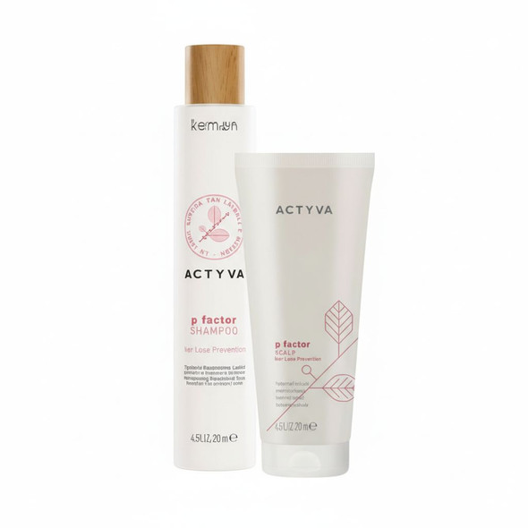 Actyva P Factor Hair Loss Shampoo & Scalp Treatment Duo