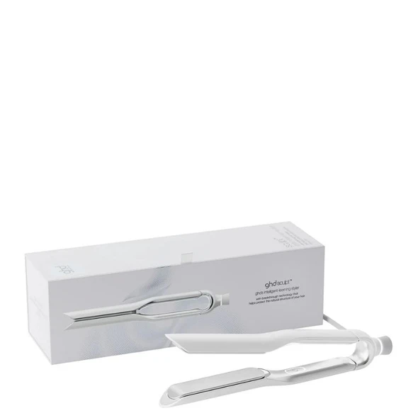 GHD Sculpt Interactive Hair Straightener - White