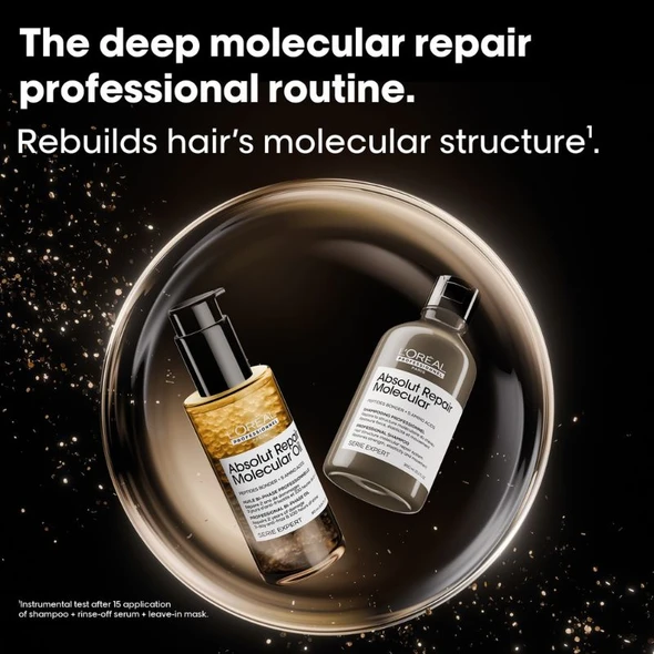 L'Oréal Professionnel Absolut Repair Molecular Shampoo & Hair Oil Duo Set 2