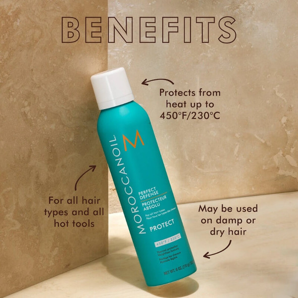 Moroccanoil Perfect Defense 225ml (Heat Protection)  benefits