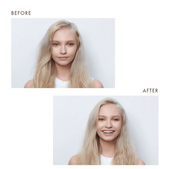 Moroccanoil - Dry Shampoo Light Tones 205ml Before & After