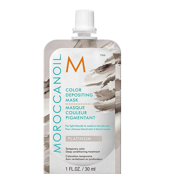 Moroccanoil Color Depositing Mask - Platinum 30ml