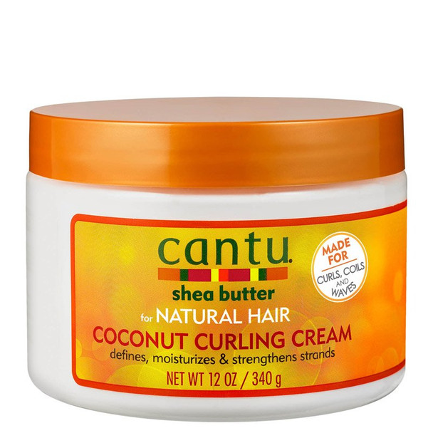 Cantu For Natural Hair Coconut Curling Cream 340g