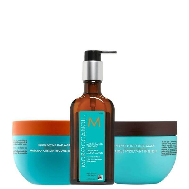 Moroccanoil - Treat, Hydrate & Restore Bundle