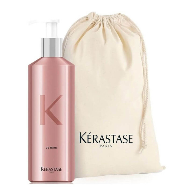 Kérastase Chroma Absolu Bain Respect Riche Refill Pouch & Refillable Bottle