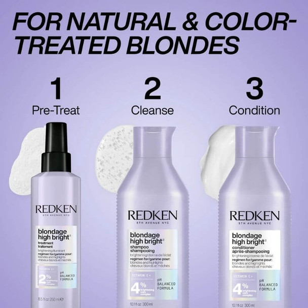 Redken Blondage High Bright Pre-Treatment Routine