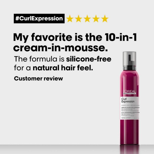 L'Oréal Professionnel Curl Expression Multi-benefit 10 in 1 Mousse 250ml