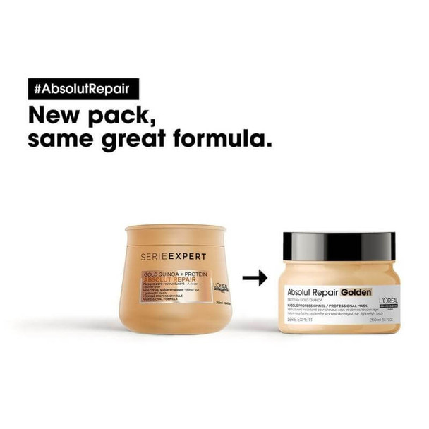 L'Oréal Professionnel Absolut Repair Golden Lightweight Mask 250ml
