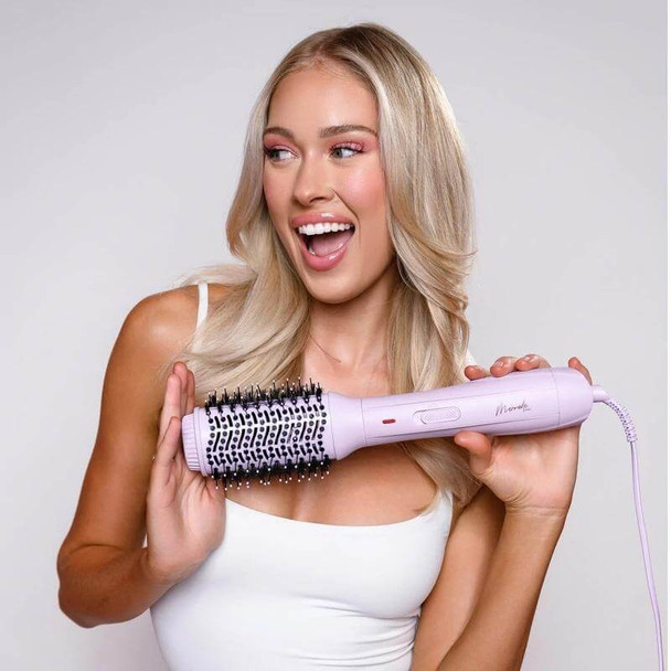 Mermade Hair Blow Dry Brush Lilac 