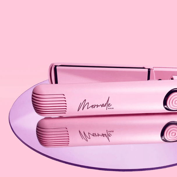 Mermade Hair Straightener 28mm Signature Pink 